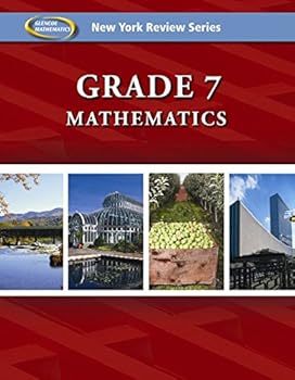 Paperback New York Review Series, Grade 7 Mathematics Review Workbook Book