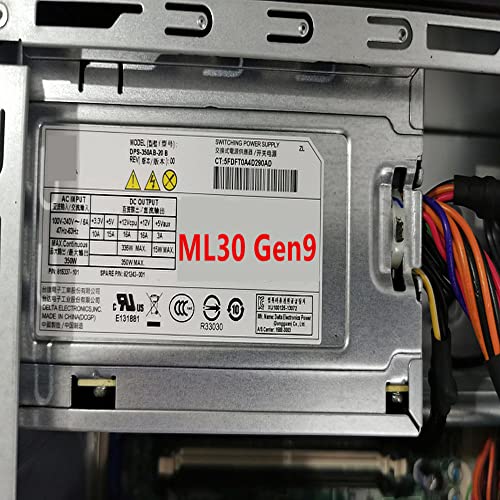 Fuente de alimentación para ML30 Gen9 350W DPS-350AB-20 B miniatura 1