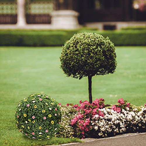 TOPBATHY 4Pcs Topiary Ball Plant Frame Round Grass...