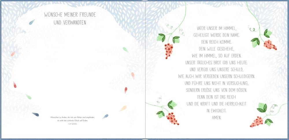 Eintragalbum – Meine Erstkommunion: Fisch