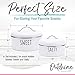 OUTSHINE Cookie Jar with Airtight Lids | Farmhouse Cookie Jar Antique Set of 2, Cookie Time Cookie Jar From Friends | Cookie Jars for Kitchen Counter | Decorative Vintage Snack Storage