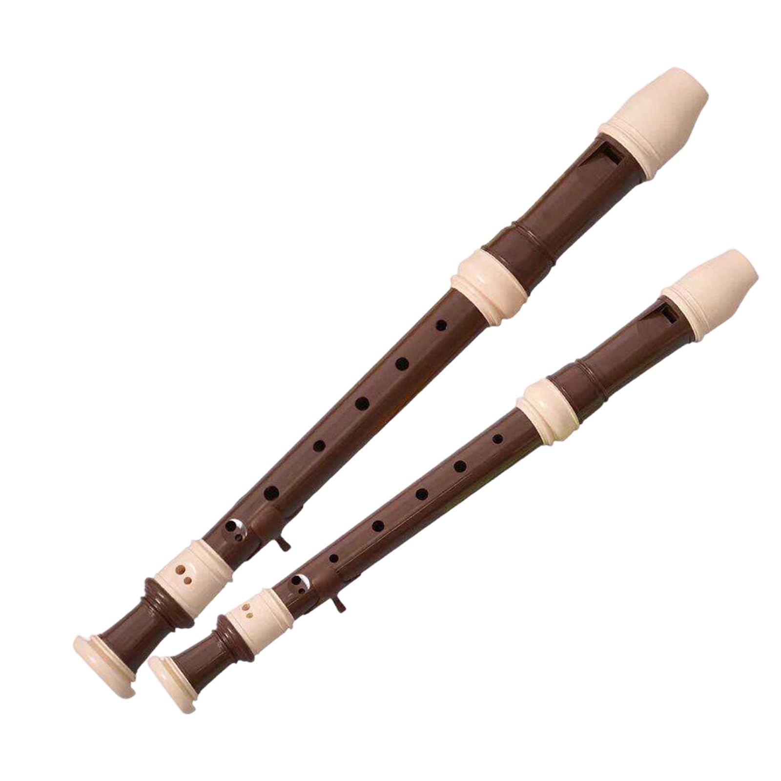 Flauta Dulce Instrumento Musical Grabadora De Tono Alto Con Ocho Agujeros Instrumento Profesional Para Principiantes Práctica Para Adultos(German)