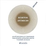 Diseño de la portada del título H&aacute;bitos at&oacute;micos (Espa&ntilde;ol neutro)