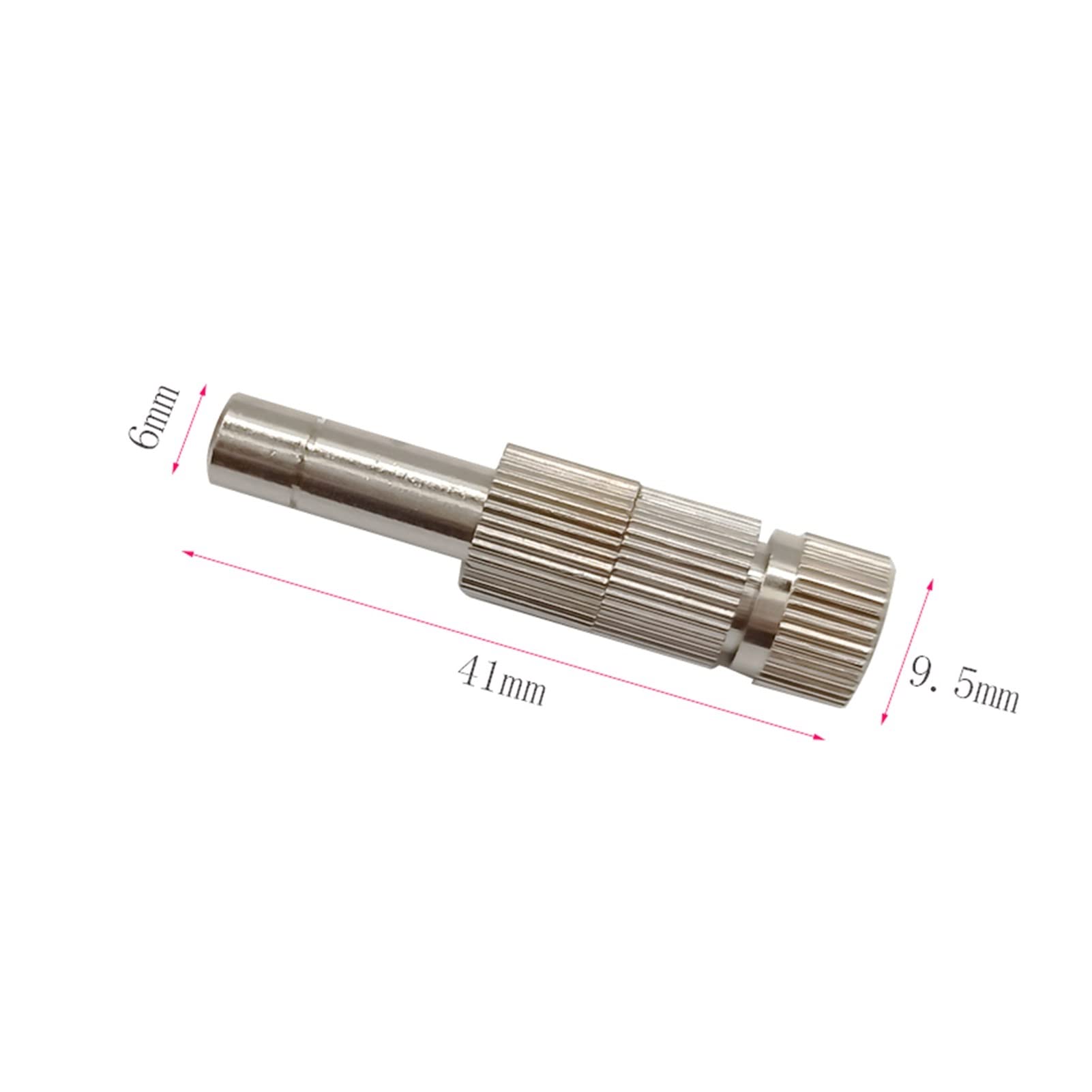 System nawadniania zraszaczy ogrodowych 500 sztuk mgła chłodząca dysza blokady z filtrem 0,1-0.6mm (Color : 0.2mm orifice)