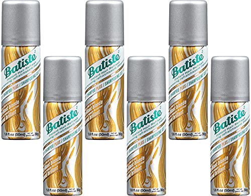 Batiste Dry Shampoo Brilliant Blonde Mini Travel Size 1.6 oz (Pack of 6)