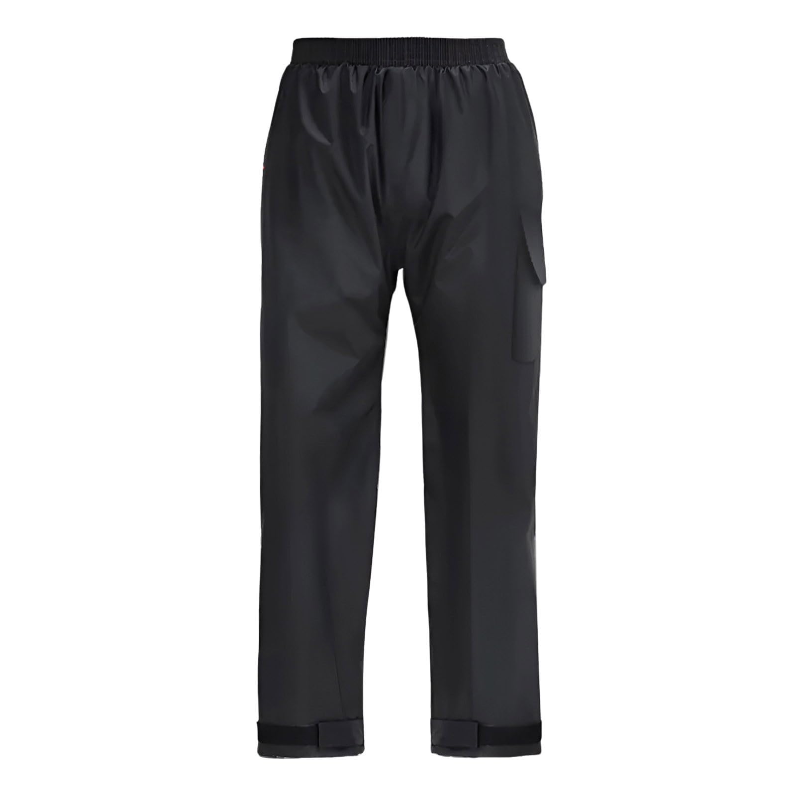 Pantalon De Pluie Homme Velo Surpantalon Vetement Cycliste Impermeable Moto Veste Pantalons Imperméable a Fermeture Eclair Vêtements Protection Tenue Travail Combinaison