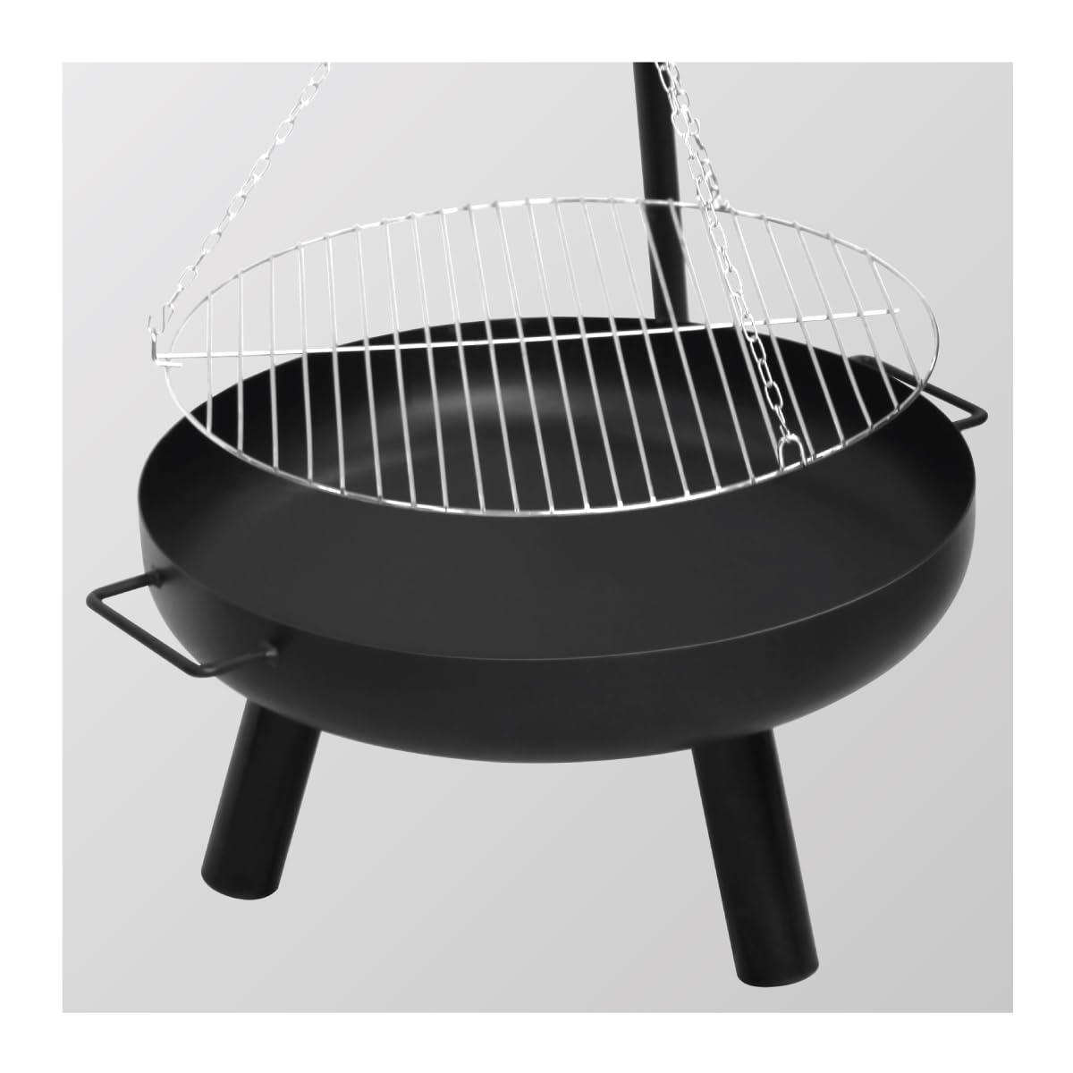 Gregman Roast 35, Barbecue brasero 3 en 1, Brasero de Jardin avec Chaudron
