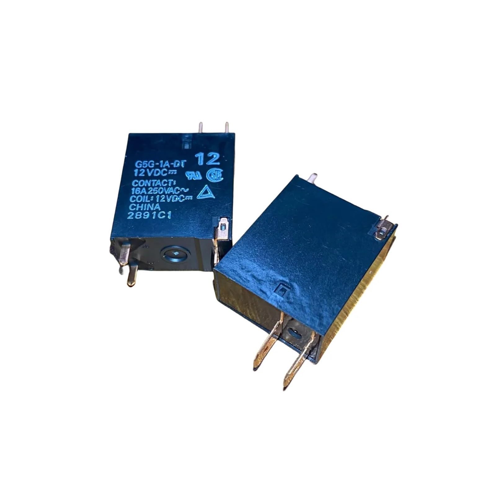 YZWRWRMKTB 5PCS RELAY G5G-1A-DT-24VDC 24VDC 4PIN 16A 250VAC G5G-1A-DT