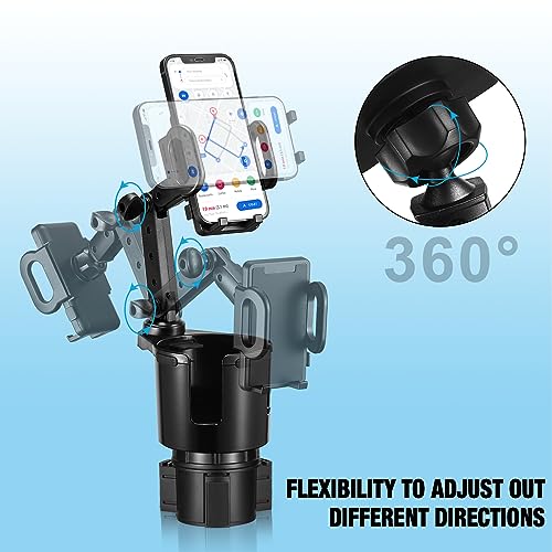 Scrwvess CAR CELL PHONE HOLDER FOR IPHONE Cup Holder Phone Mount thumb #3