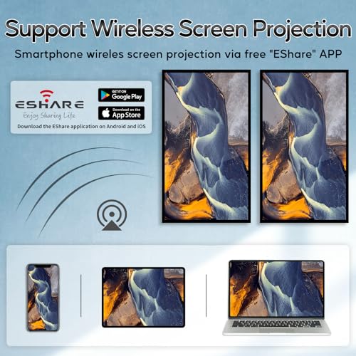 Image of 43 inch Multi-Touch Screen Industrial Monitor, 1920 x 1080P Android 13 Digital Signage Display for Advertising, Reverse Control Laptop, Wireless Screen Mirroring, Built-in Speakers, USB, HDMI Ports