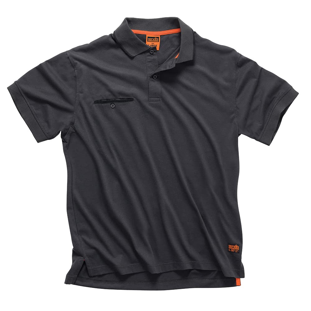 ScruffsScruffs T54669 Worker Polo Graphite XL