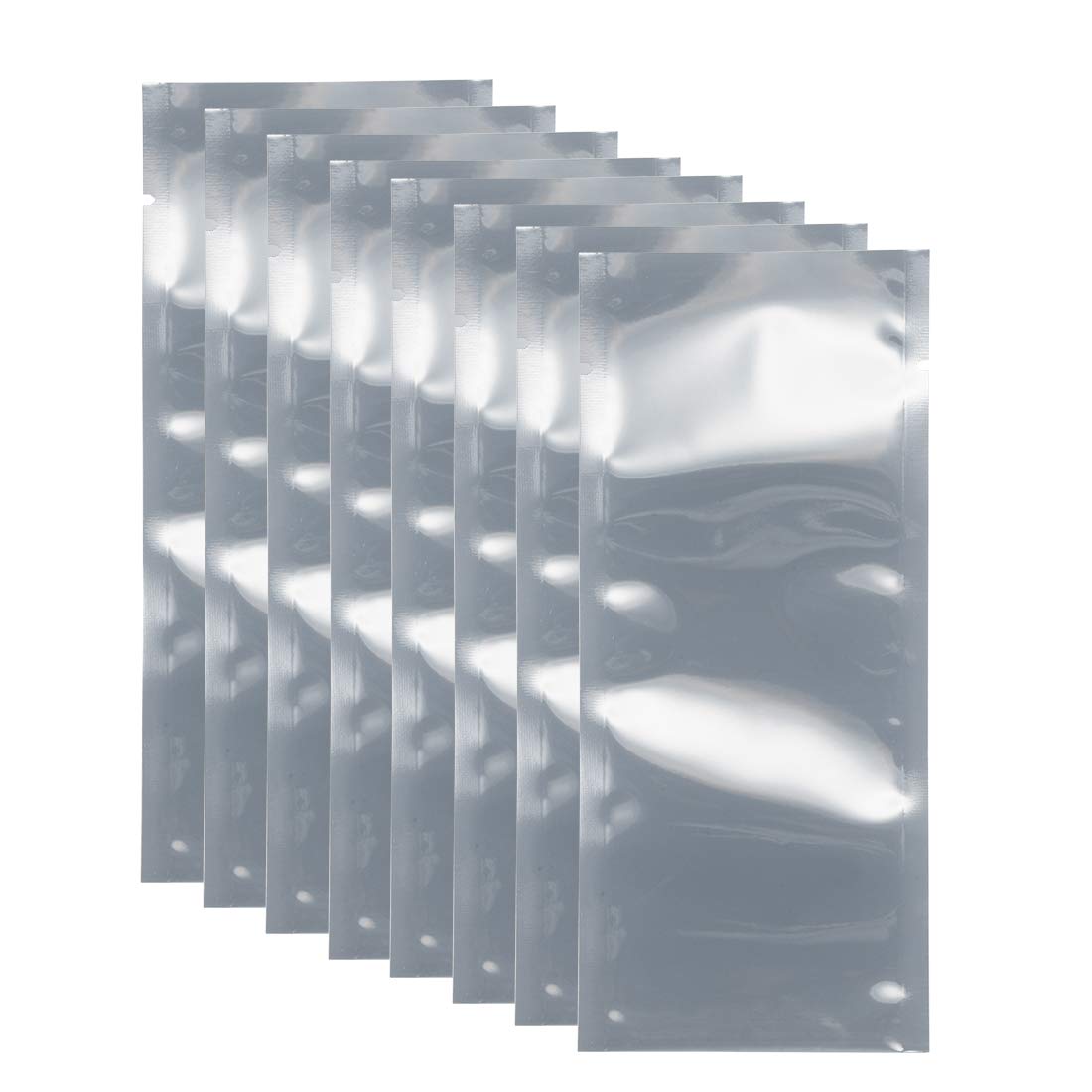 uxcell Antistatic Shield Shielding Bag, Flat Open Top Anti Static Bag for Electronic Devices, 3x6 inch(70x160mm), 100 PCS