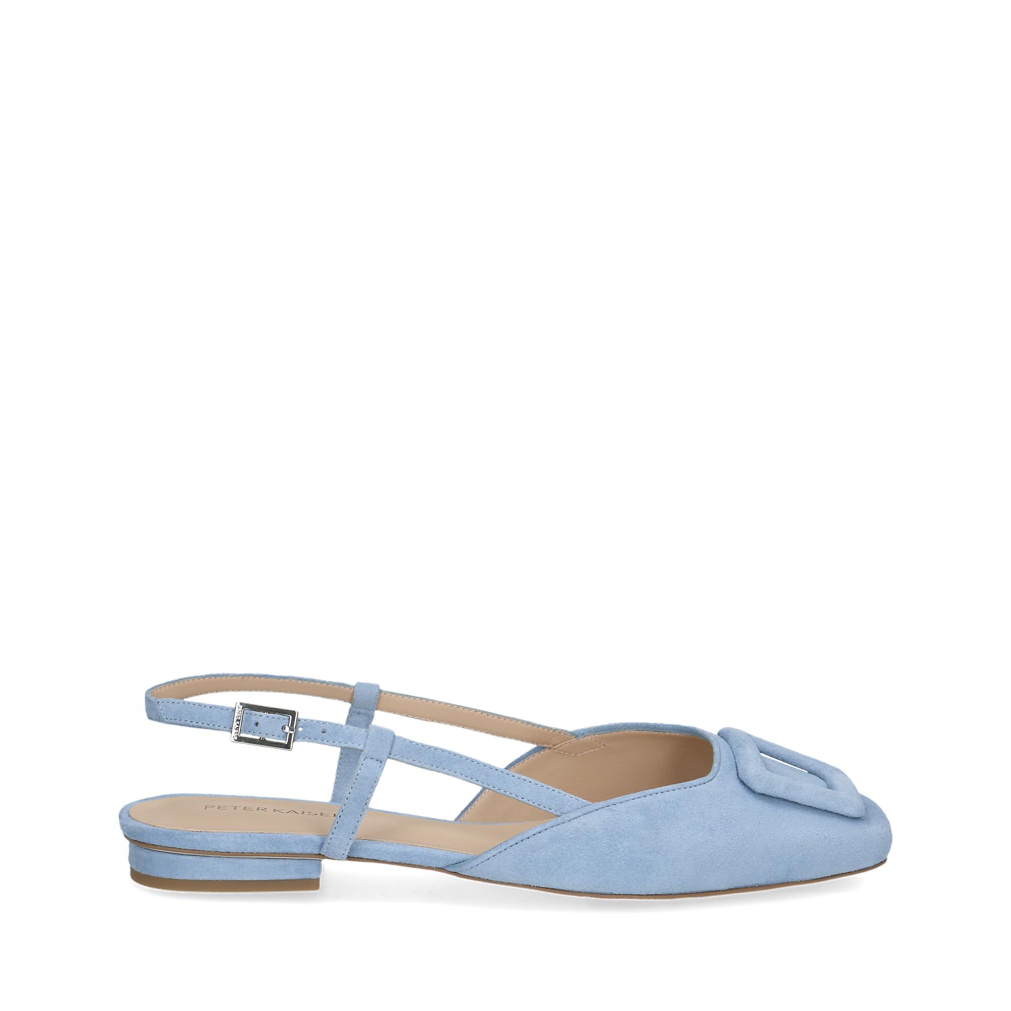 Peter Kaiser Damen - Peeptoes & Slingpumps 79441 in blau Rauleder