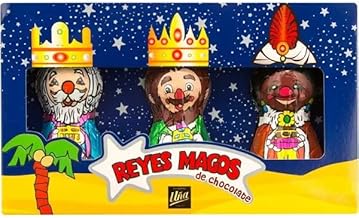 Three Kings Christmas Dark Chocolate with Cutout Crowns - Nail - 3 pcs x 30 g = 90 g