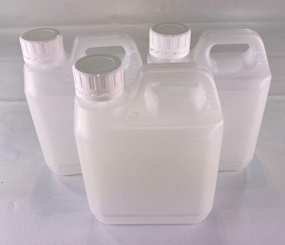 Swindon Composite Supplies 1 Litre Plastic Bottle HDPE - 1000ml natural plastic - Jerrycan (3)