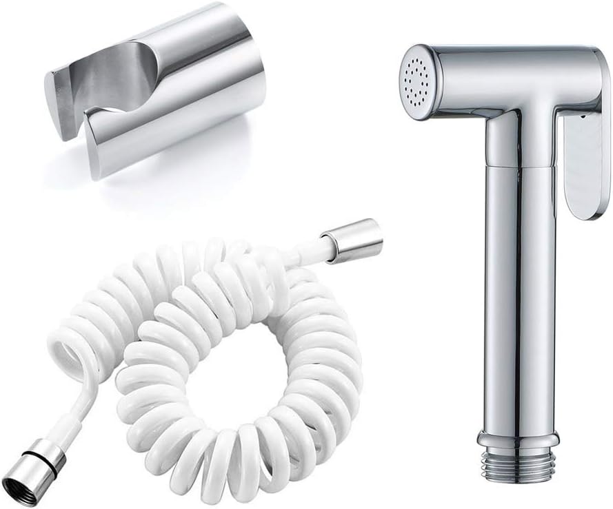 ToiletSprayer Brass Chrome Shower Sprayer Head Suit for Bathroom Cloth Diaper Pet,A(C)