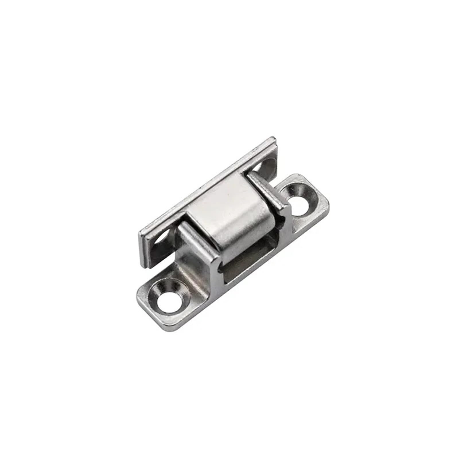 Nbmfdsry One Color Closet Gate Lock, Zinc Alloy Ball Buckle Fixed Hook Door Lock 1Pcs