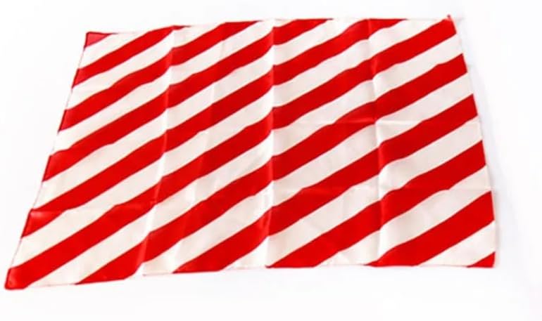 SUMAG Traje de seda con diseño de cebra, trucos de magia de seda, para bastones, accesorios mágicos, accesorios para magos (17.7 x 17.7 in17.71 x disponible en Yaxa Venezuela