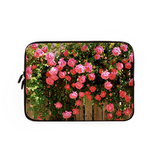 Aggiornamento del manicotto bag floreale notebook