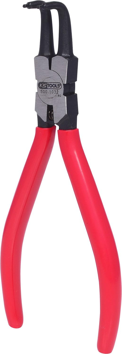 KS Tools - 500.1032 - Pinces à circlips intérieur coudée 90° - Ø19-60 mm - L.160 mm - Chrome vanadium