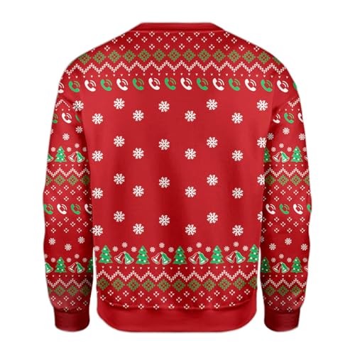 I Got Hos In Different Area Codes Christmas Sweatshirt - Image 3