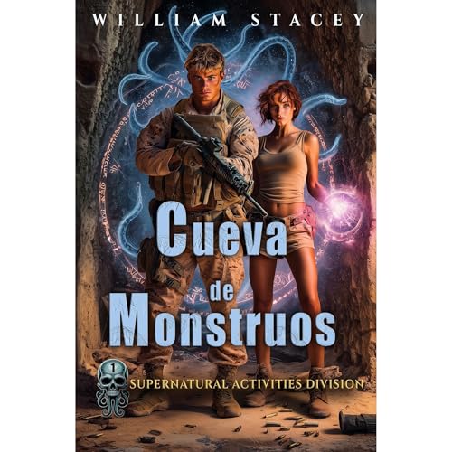 Cueva de Monstruos Audiolibro Por William Stacey arte de portada