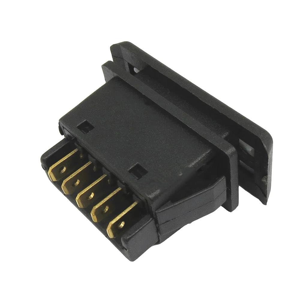 Bouton Commande Fenêtre Passager 00567459XX Pour Citroën ZX, AX, BX, Xsara, C15, Saxo, Berlingo, Jumpy - Noir, ABS - Plug-and-play