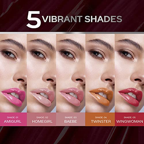 FACESCANADA Beyond Shine Lip Gloss - BAEbe 03, 3ml | Lightweight Non-Sticky Luxurious Texture For Glossy Lips | Instant Shine | Fuller, Supple &... - Image 5