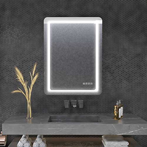 UK-IL-05-70P Furduzz Miroir de salle de bain rétroéclairé avec fonction mémoire LED 700 x 500 mm Cover
