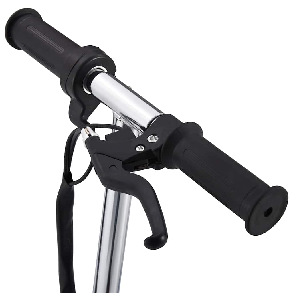 Trottinette électrique 120 W rose pour enfant avec cadre en aluminium pliable, guidon réglable, pneus de 13,75 cm, frein arrière, vitesse de 12 km/h pour les loisirs, la route scolaire, le