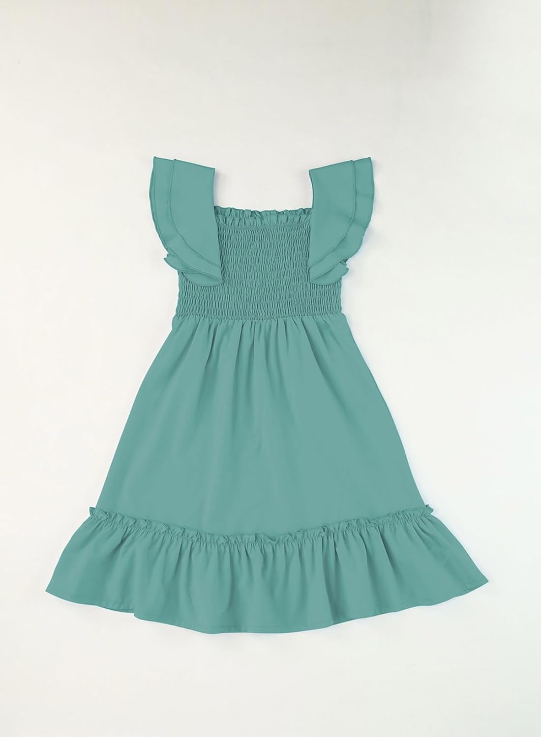 blibean Tween Girls Elegant Ruffle Sleeve Dresses Size 6-15 Years - Image 4