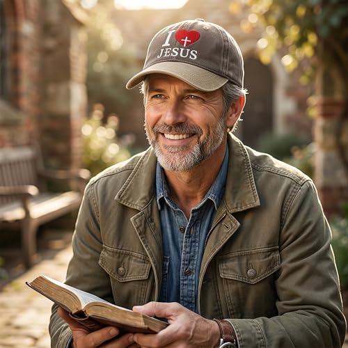 Image of I, Love Embroidered Baseball Cap