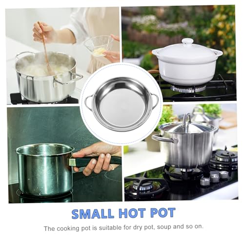 Wok Sartén de Acero Inoxidable Fondo Plano para Cocina miniatura 7