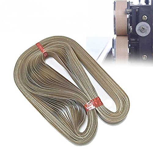 Image of 50PCS 770mm PTFE Teflon Tape for FR-770 Continuous Band Sealer, Sealing Tape Machine Replacement, Polytef Teflon Belts for Automatic Horizontal Sealing Machine (30.3x0.59inch)