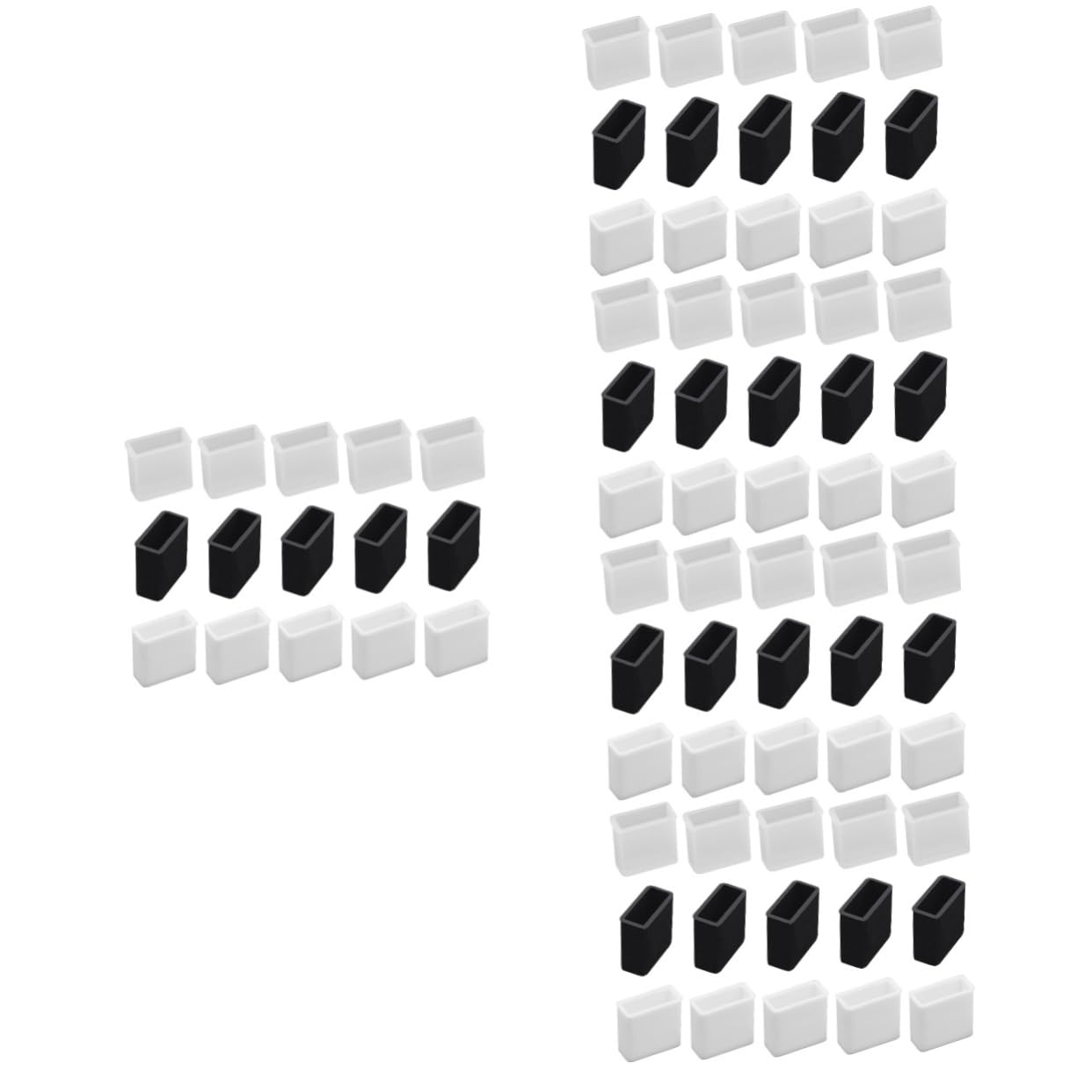 HOMSFOU 150piezas Tapones Antipolvo USB De Silicona Protección para Conectores USB para Mantener La Limpieza y Funcionalidad De Dispositivos