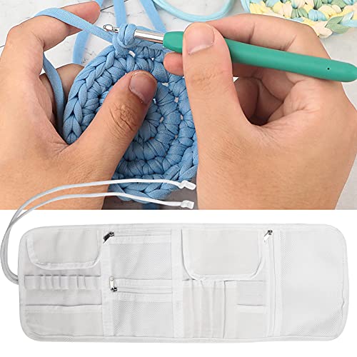 Tnfeeon Knitting Needles Case Oxford Cloth Empty Crochet Hooks Storage Bag Knitting Needle Storage Zipper Bag Household Outdoor Organizer(Elephant) - Thumbnail 4