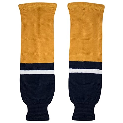 TronX Nashville Knit Hockey Socks (24 Inch - Gold)