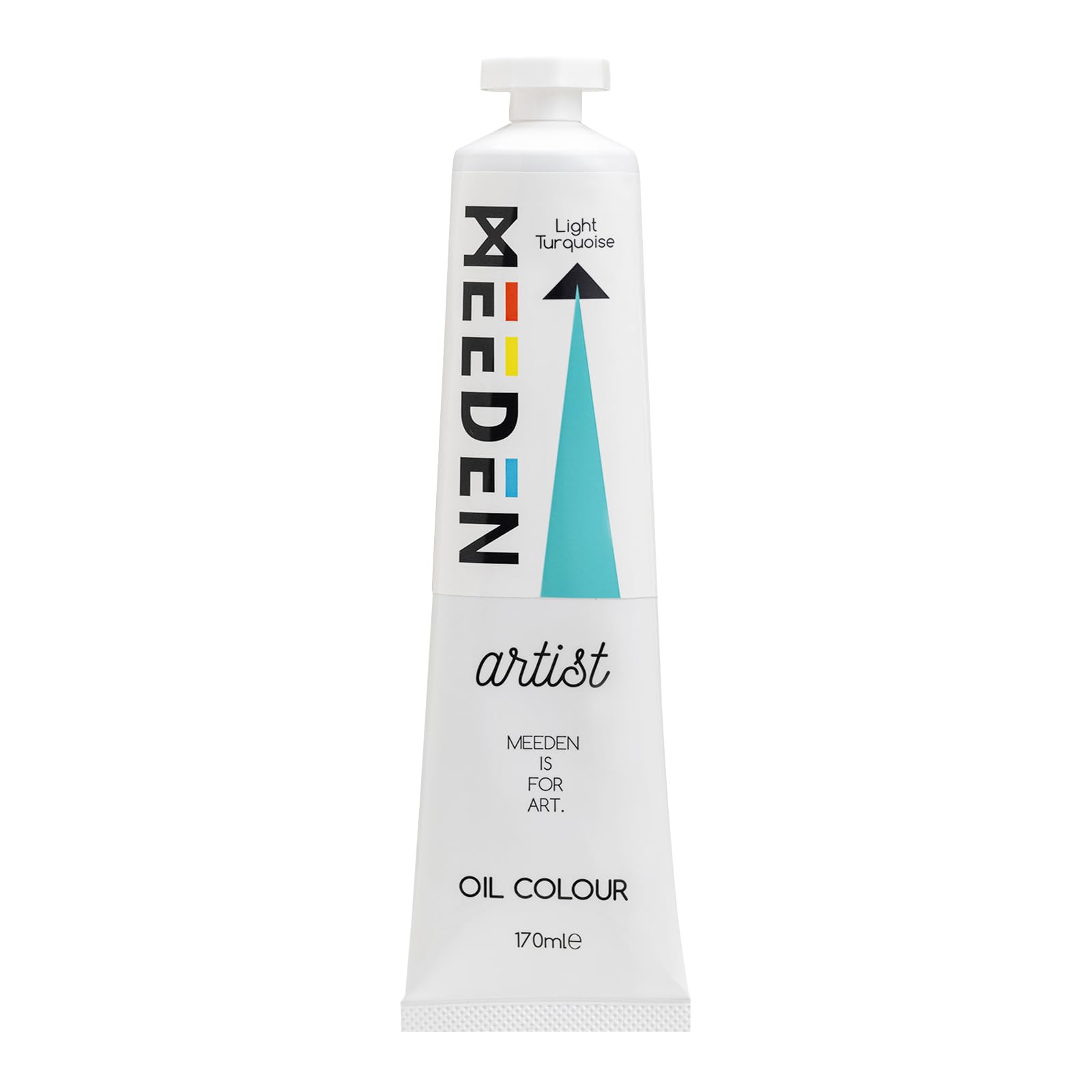 MEEDEN Artist Grade Oil Paint: Light Turquoise - 170ml Tube, Professional Art Paints for Canvas Painting — image 1