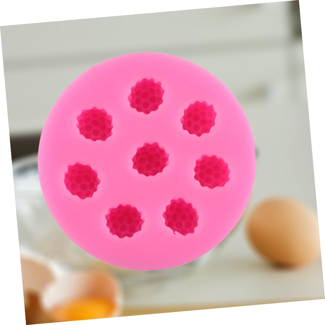 Alipis Lot De 3 Moules À Gâteaux En Silicone À 8 Compartiments Antiadhésifs Et Faciles À Démouler Pour Fondant Chocolat Et Dessert