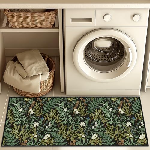 Tapete Decorativo Verde Negro 60x120 cm miniatura 7