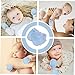 GAROZATION 6pcs Newborn Gloves Soft Mittens for No Scratch Mittens Stretchy and Fashionable Natural Material Random Color