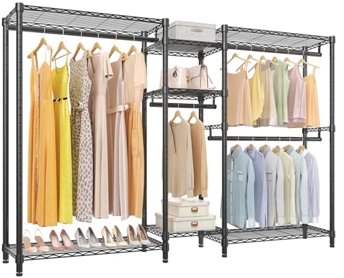 Image of VIPEK Classic V6 Plus Wire Garment Rack, Dynamic Closet System Adjustable