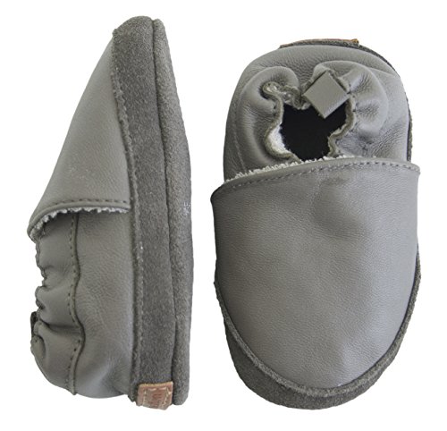 Melton - Krabbelschuh Unisex aus Weichem Leder