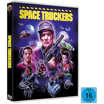 Space Truckers (1996) - 2-Disc Limited Edition (BD+DVD) - Kultfilm von Stuart Gordon mit Dennis Hopper!