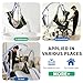 EHUSPU 500lbs Full Body Patient Lift Sling – Heavy Duty Mesh Transfer Sling for Wheelchair, Toilet & Shower – Breathable Sling with Wide Padding & Color-Coded Loops (M)