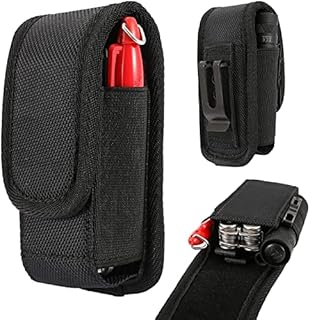 Multitool Sheath,Flashlight Holster,Multitool Sheath for Belt,Belt Pouches for Men Pen/Flashlight/ Molle Knife,Multitool Pouch Knife Sheath,Leather Case Pouch,EDC Leather Belt Organizer.5 inch Long