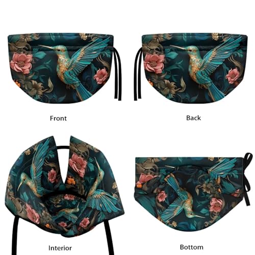 Image of Hummingbird Tea Cozy Foldable Teapot Dust Cover Keep Warmer Teapot Protective Insulated Soft Cover Kitchen Home Decor Accessory Tea Pots Cozy Decorative Accessories