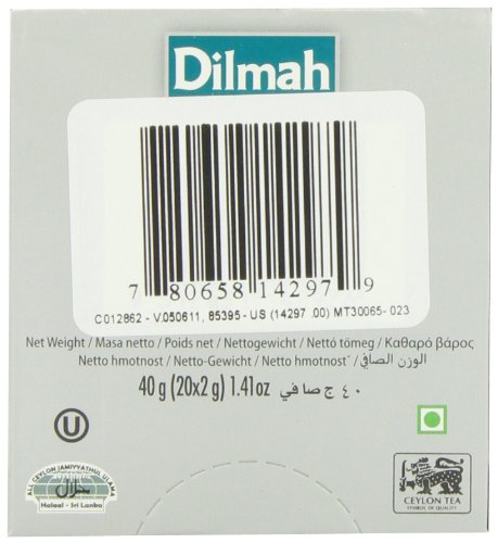 Dilmah Fun Teas, Peach, 3.20-Ounce Boxes (Pack Of 6) #TOP3