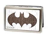Buckle-Down Tarjetero - Batman GW Blanco - Grande