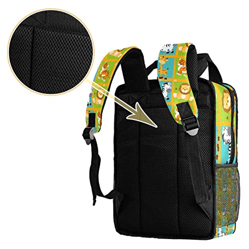 Sac à dos pour garçons hiboux taille unique avec bretelles - 4